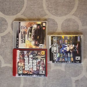PS3 set of 3 games
